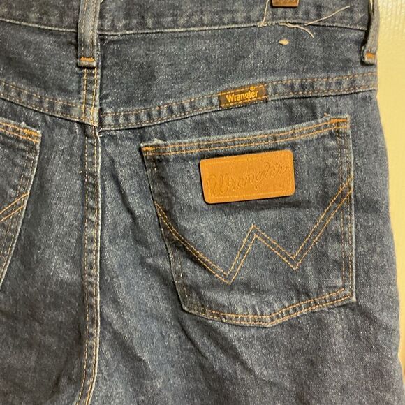 Vintage Vtg Wrangler jeans denim shorts sz. 31 - Picture 4 of 6